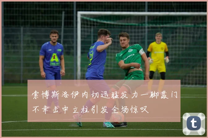 索博斯洛伊内切迅猛发力一脚轰门不幸击中立柱引发全场惊叹